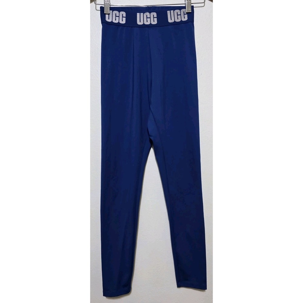 UGG Mckena Logo Leggings Deep Blue Women S‎ Active Yoga Lounge Pull On Comfort